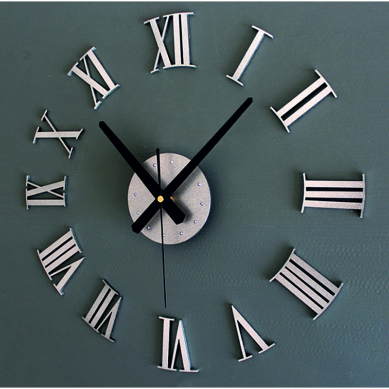 Plastic wall clock for children made of plexiglass. Trendy wall clock as a gift. Xmomo Clock. Acrylic clock