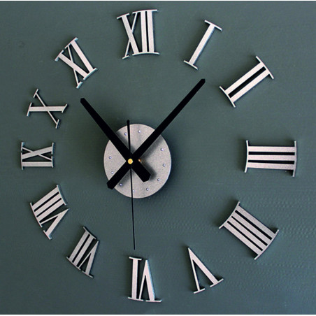 Plastic wall clock for children made of plexiglass. Trendy wall clock as a gift. Xmomo Clock. Acrylic clock