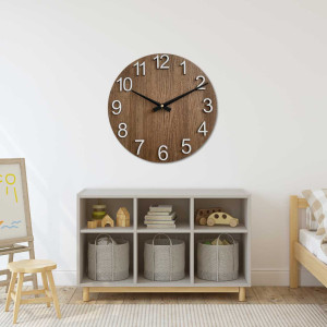 Elegant wooden clock for the living room - TORGGENT 2