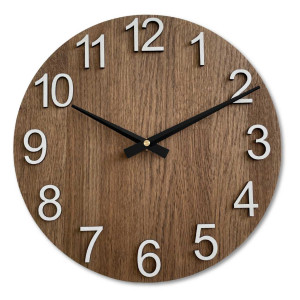 Elegant wooden clock for the living room - TORGGENT 2