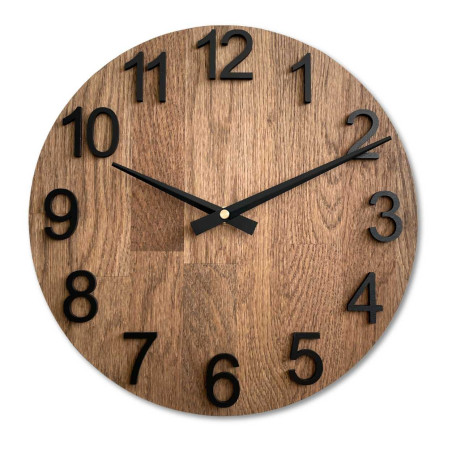 Elegant wooden clock for the living room - TORGGENT