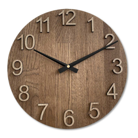 Elegant wooden clock for the living room - TORGGENT
