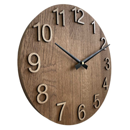 Elegant wooden clock for the living room - TORGGENT