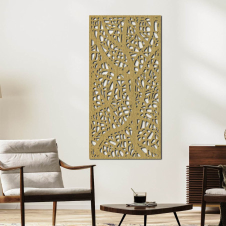 golden plywood painting tree with branches golden plywood painting tree with branches