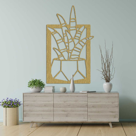 Wooden wall clock with dark hands and a clean dial. Wooden wall clock with dark hands and a clean dial.