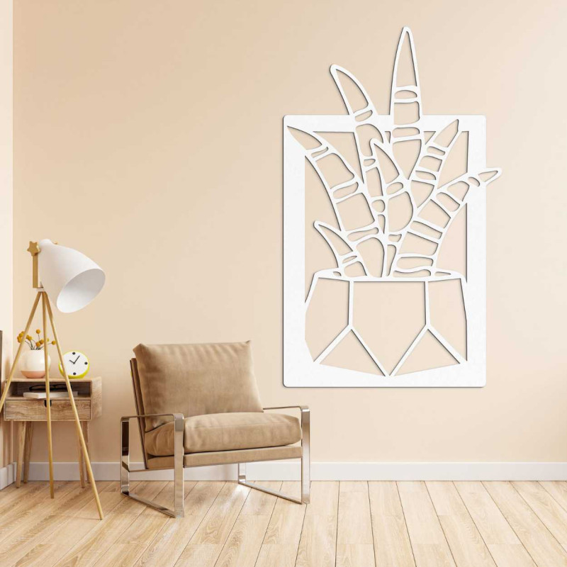 Wooden wall clock with a smooth circular shape and contrasting center.