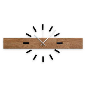 Designer wooden clock with sophisticated workmanship. 2