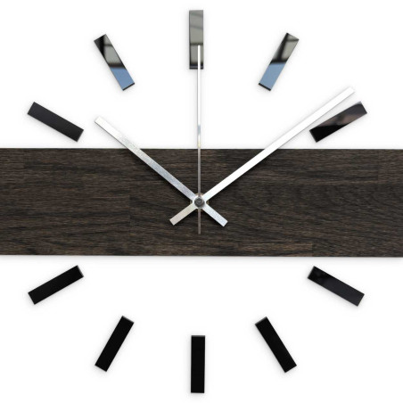 High-quality wooden clock in a modern style for the study or office.