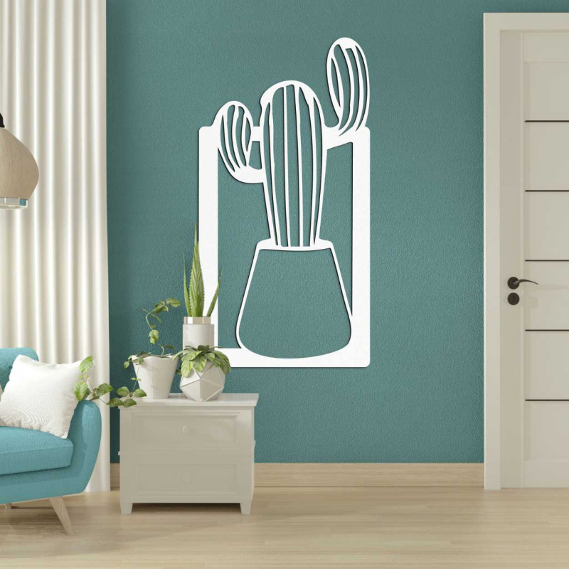 Stylish wall painting with nature motif - ELIEE