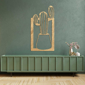 Stylish wall painting with nature motif - ELIEE