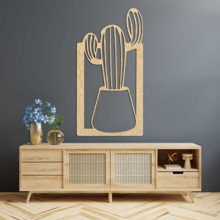 Stylish wall painting with nature motif - ELIEE