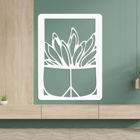 Modern cut wooden wall decor  - CACTUS TEDENS | SENTOP