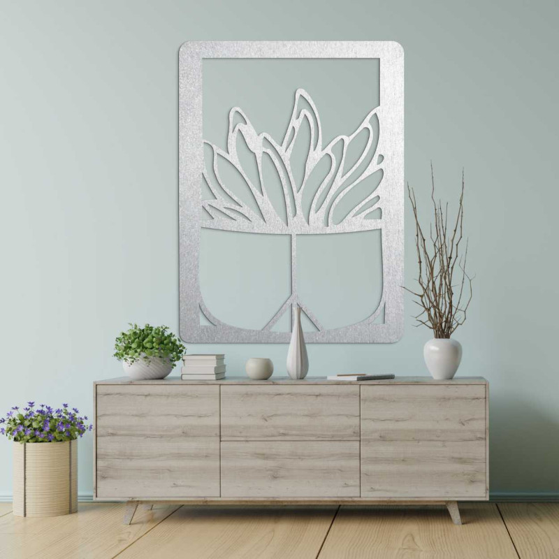 Modern cut wooden wall decor  - CACTUS TEDENS |...