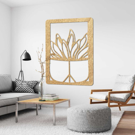 Modern cut wooden wall decor  - CACTUS TEDENS | SENTOP