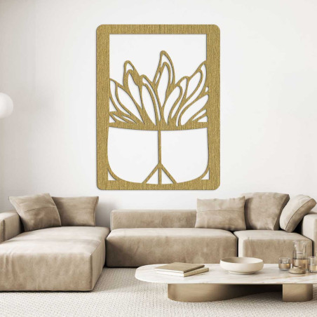 Modern cut wooden wall decor  - CACTUS TEDENS | SENTOP