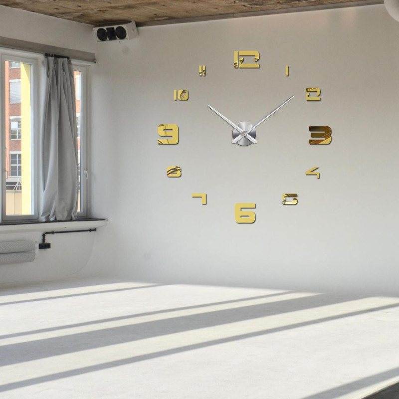Modern adhesive wall clock numbers - BIBA