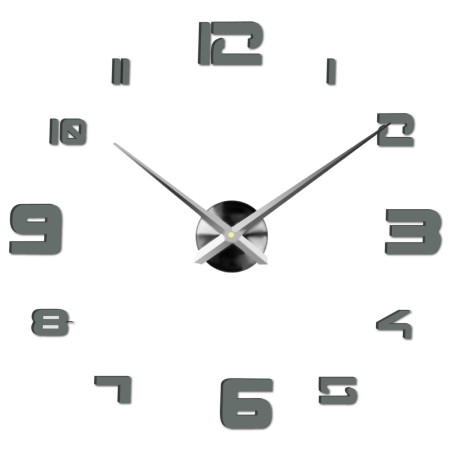 Modern adhesive wall clock numbers - BIBA