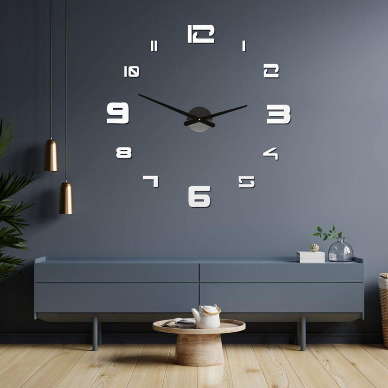 Modern adhesive wall clock numbers - BIBA