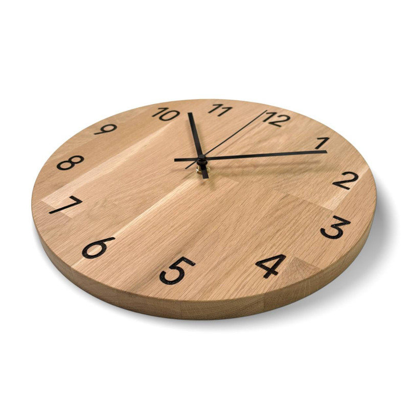 Large wooden clock for the living room.