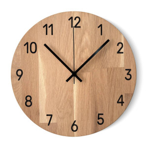 Large wooden clock for the living room. 2