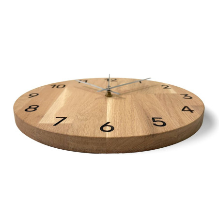 Wooden clock for the living room