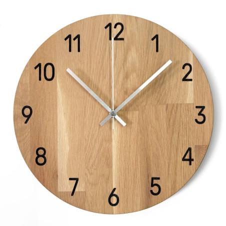 Large wooden clock for the living room.