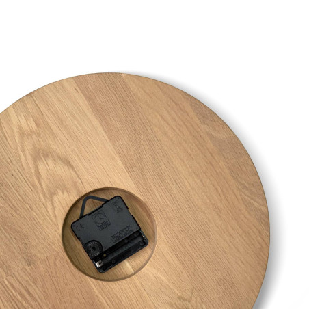 Wooden clock for the living room