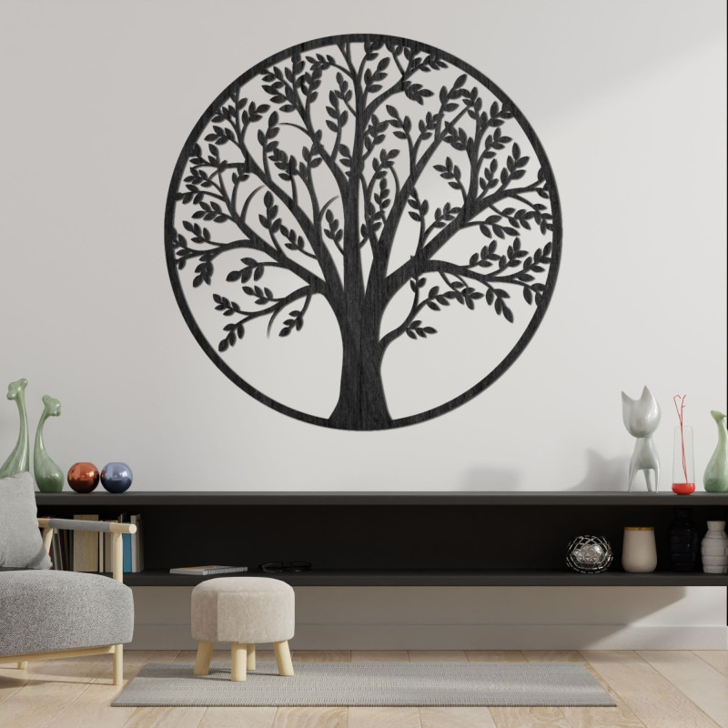 Tree of Life - Beautiful wooden decoration with...