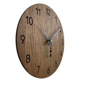 Elegant wooden wall clock - a stylish piece for any room 2