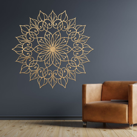 A wooden mandala is a fascinating decoration that symbolizes harmony and balance. A wooden mandala is a fascinating decoration that symbolizes harmony and balance.