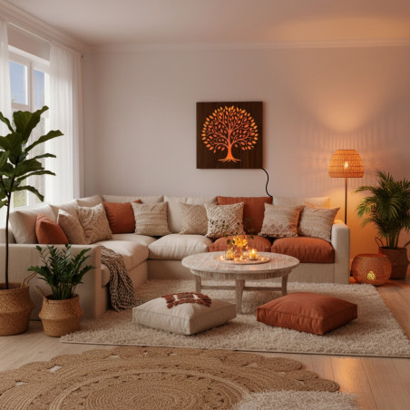 LED light painting for the living room, bedroom or office