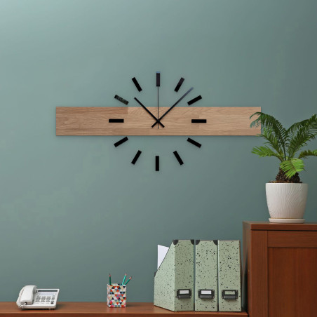 Stylish wall clock for a modern interior - OLIERES