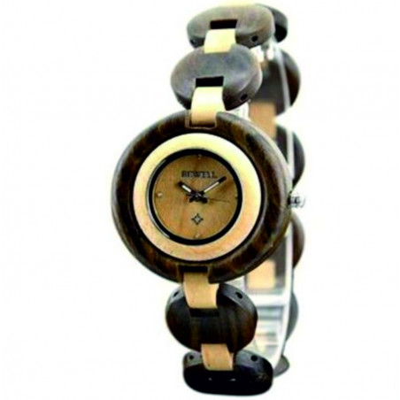 Wooden wristwatch BEWELL from natural materials. Wooden watches for men and women. Wooden wristwatch BEWELL from natural materials. Wooden watches for men and women.