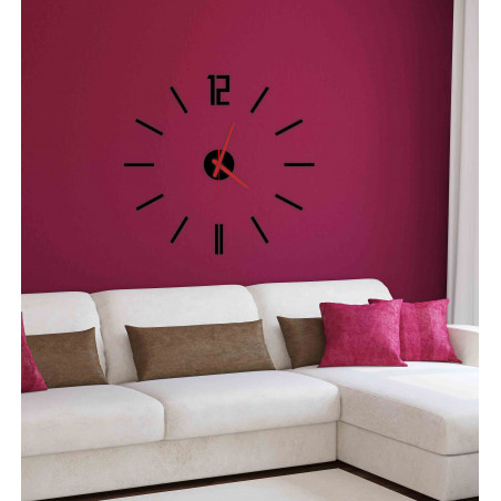 Design clock wall into living room, kitchen, children's room. Clock on the wall as a gift.