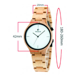 READER wristwatch made of wood. Ladies and men's watches. 2