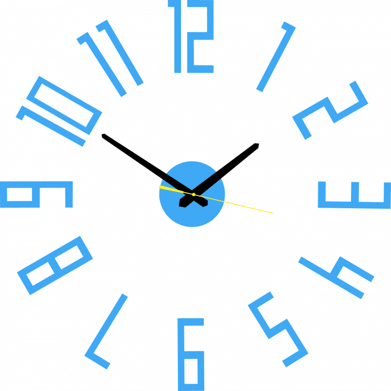 Design wall clock for the living room, kitchen, children's room. Wall clock as a gift.