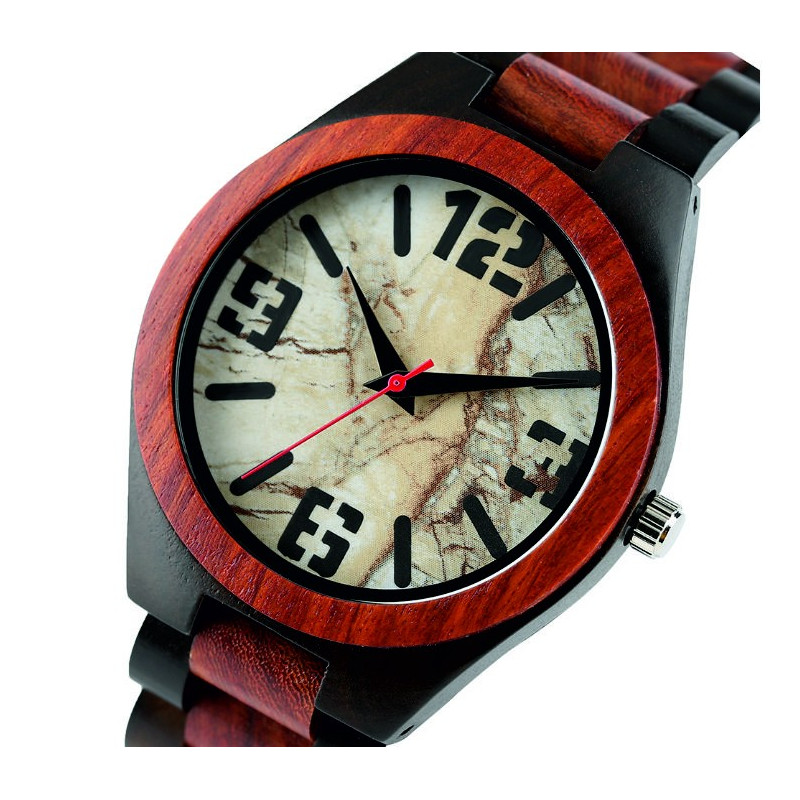 READER wristwatch made of wood. Ladies and men's watches.