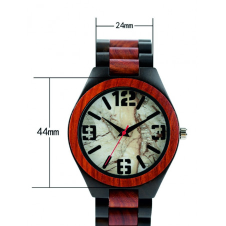 READER wristwatch made of wood. Ladies and men's watches.