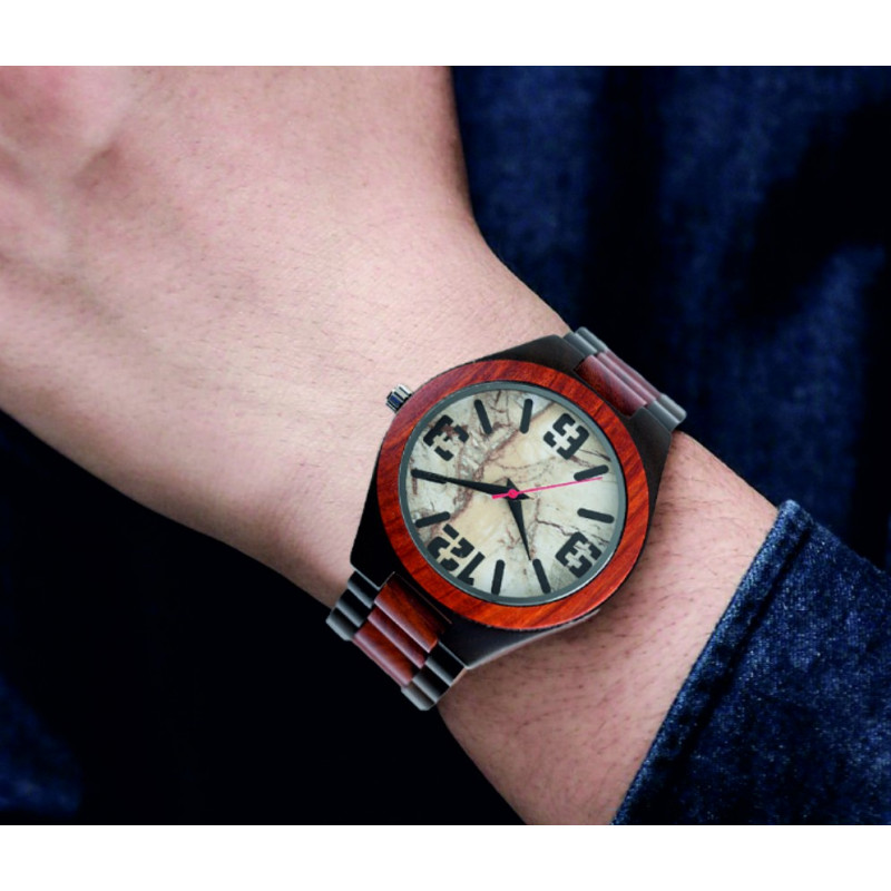 READER wristwatch made of wood. Ladies and men's watches.