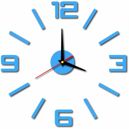 Design wall clock for living room, kitchen, kids room. Wall clock as a gift.