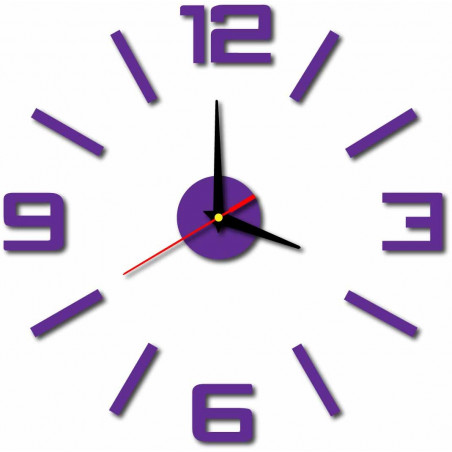 Design wall clock for living room, kitchen, kids room. Wall clock as a gift.