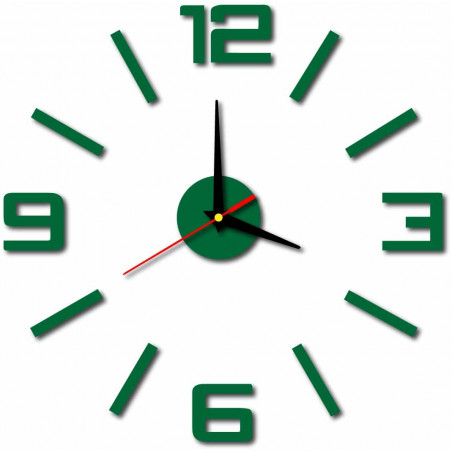 Design wall clock for living room, kitchen, kids room. Wall clock as a gift.
