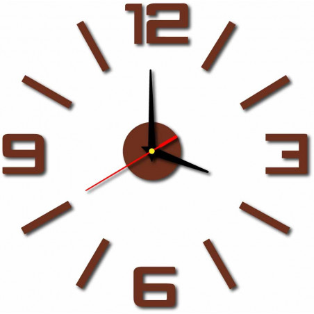 Design wall clock for living room, kitchen, kids room. Wall clock as a gift.