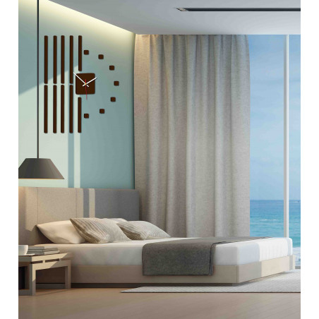 Design wall clock for the living room, kitchen, children's room. Wall clock as a gift.