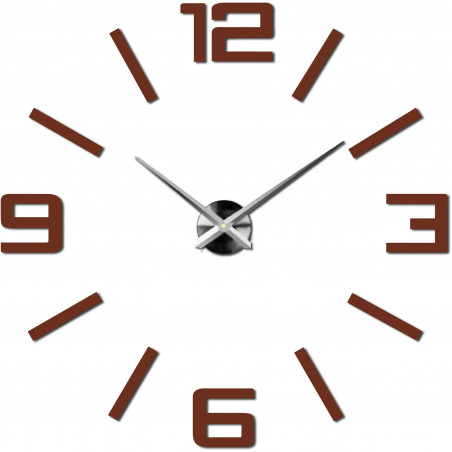 Adhesive wall clock, luxury wall clock, plastic clock