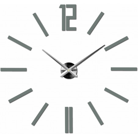 Stick-on wall clocks,luxury stent clocks,plastic clocks