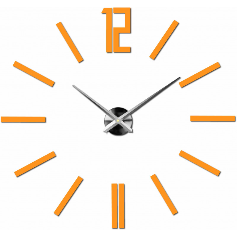 Stick-on wall clocks,luxury stent clocks,plastic clocks