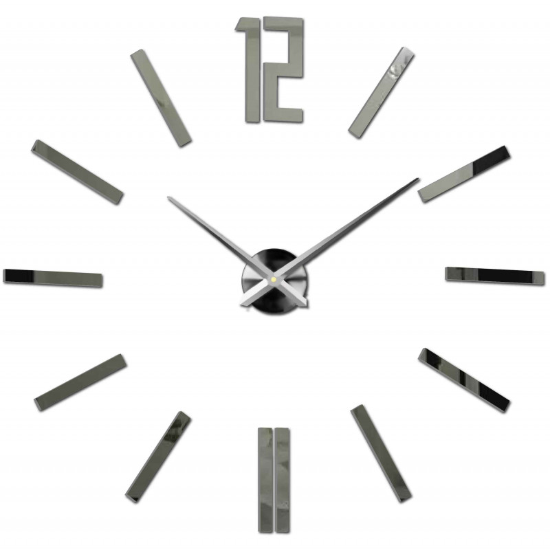 Stick-on wall clocks,luxury stent clocks,plastic clocks