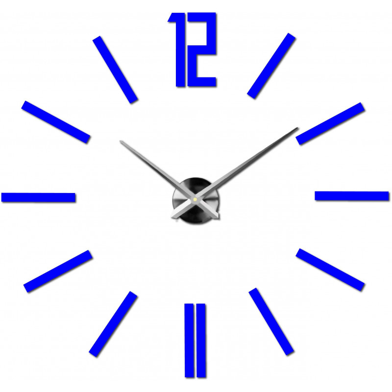 Stick-on wall clocks,luxury stent clocks,plastic clocks