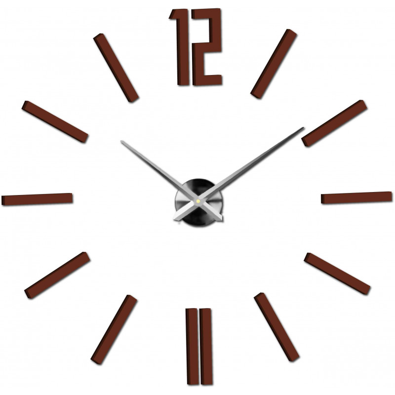 Stick-on wall clocks,luxury stent clocks,plastic clocks